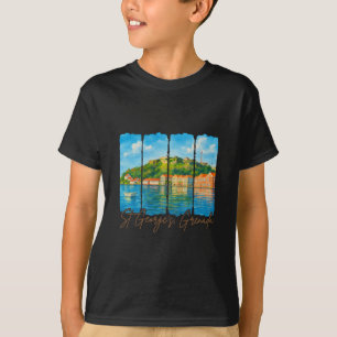 Camiseta St. George's Grenada Viaje Viaje Pincelada So