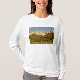 Camiseta St Giovanni, Val di Funes, Dolomitas, Italia
