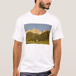 Camiseta St Giovanni, Val di Funes, Dolomitas, Italia