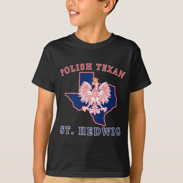 Camiseta St. Hedwig Texan de Polonia (Anverso)