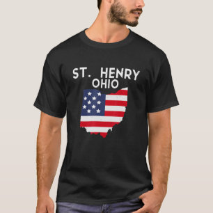 Camiseta St. Henry Ohio Estados Unidos EE.UU. EE.UU. Viaje