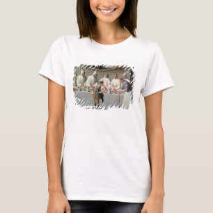 Camiseta St. Hugh de Cluny (1024-1109) en el refectorio de