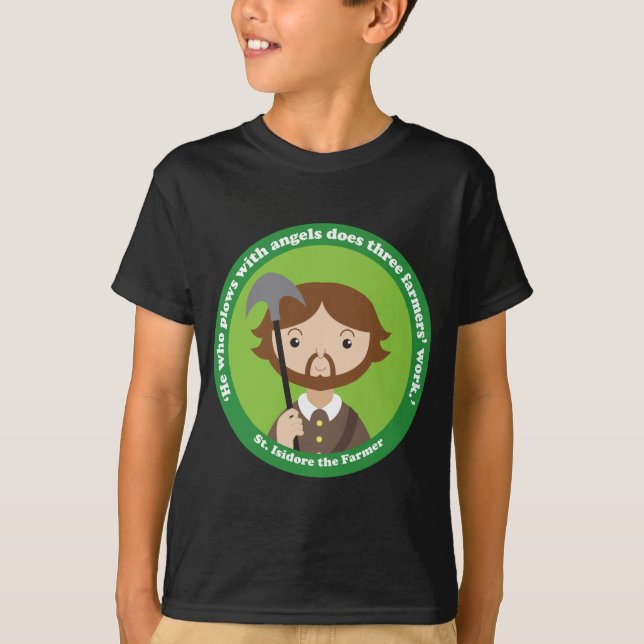 Camiseta St. Isidore, el agricultor (Anverso)