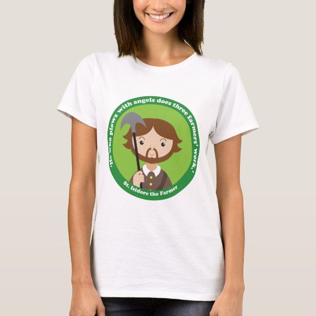 Camiseta St. Isidore, el agricultor (Anverso)