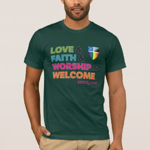 Camiseta St. James' Love & Faith Pride