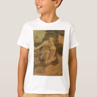 Camiseta St Jerome en el desierto de Leonardo da Vinci
