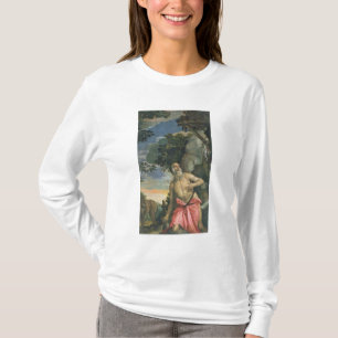 Camiseta St Jerome en la penitencia (aceite en lona)