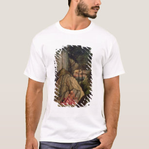 Camiseta St Jerome Meditating en el desierto, 1506