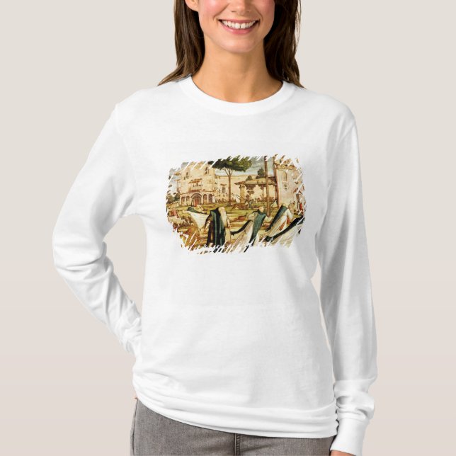 Camiseta St Jerome y león en el monasterio, 1501-09 (Anverso)