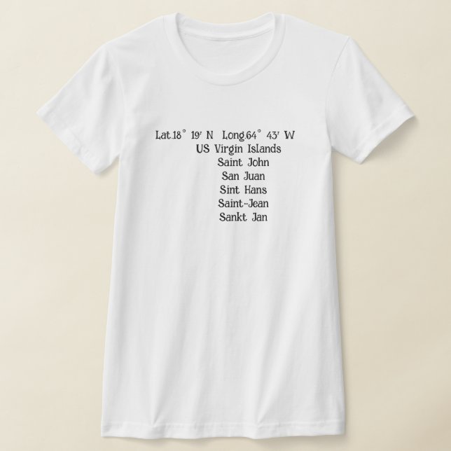 Camiseta St.John (Distribución)