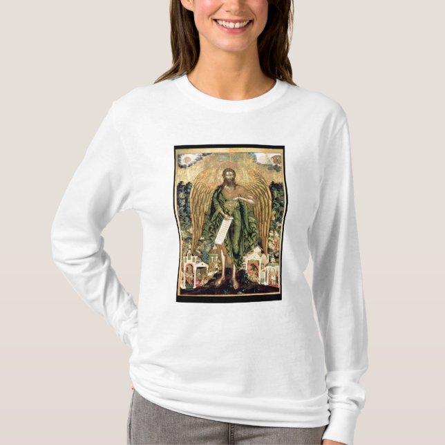 Camiseta St. John el Bautista, ángel del desierto (Anverso)