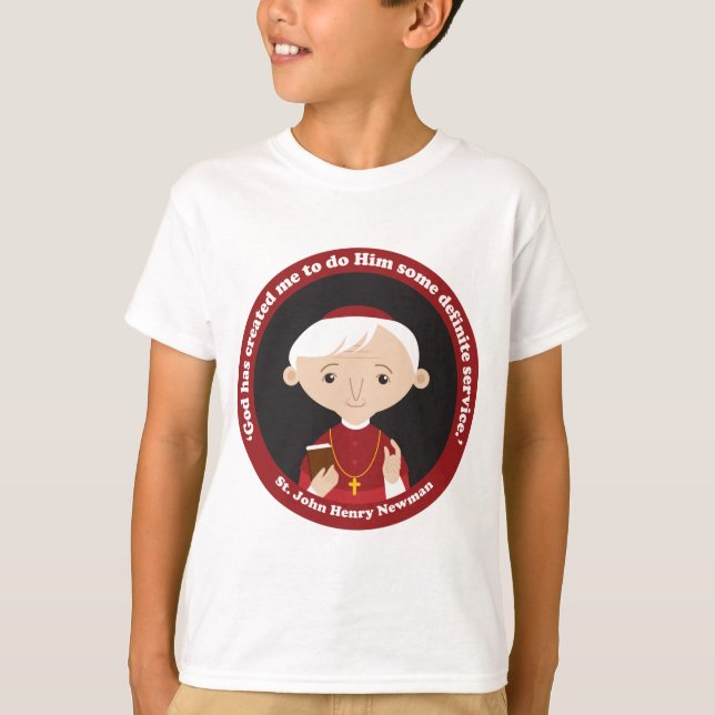 Camiseta St. John Henry Newman (Anverso)
