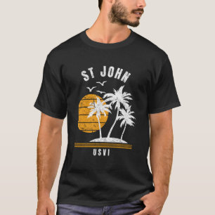 Camiseta St John Island Usvi Caribbean Vacation Souvenir