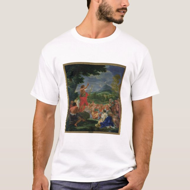 Camiseta St. John la predicación baptista, pintada antes de (Anverso)