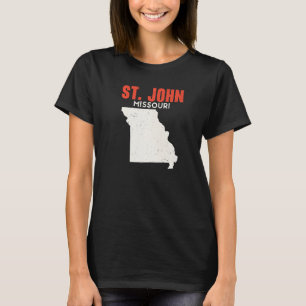 Camiseta St John Missouri Estados Unidos de América Viaje M