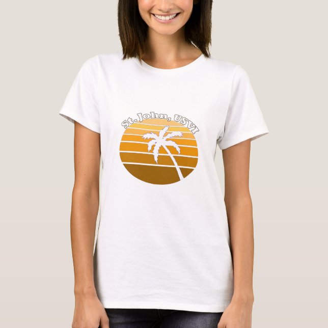 Camiseta St. John, USVI (Anverso)