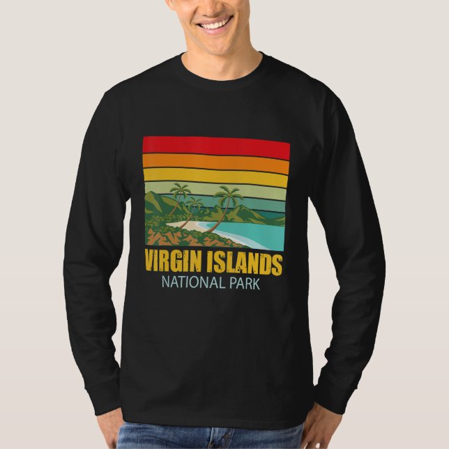 Camiseta St John Virgin Islands National Park Souvenir Camp (Anverso)