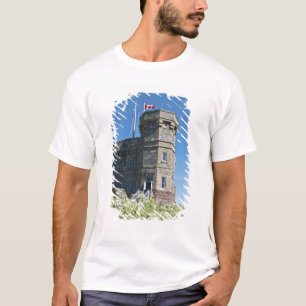 Camiseta St. John's, Terranova, Canadá, Cabot Tower,