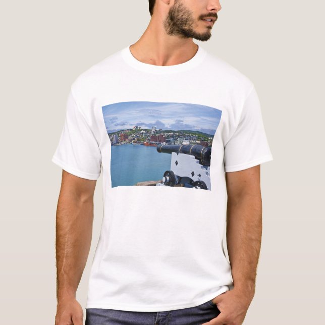 Camiseta St. John's, Terranova, Canadá, el paseo marítimo (Anverso)