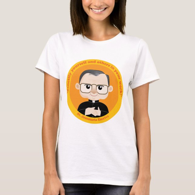 Camiseta St. Josemaria Escriva (Anverso)