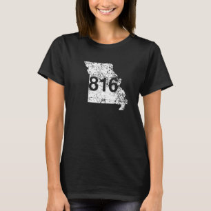 Camiseta St. Joseph Kansas City Area Code 816 Shirt, Missou