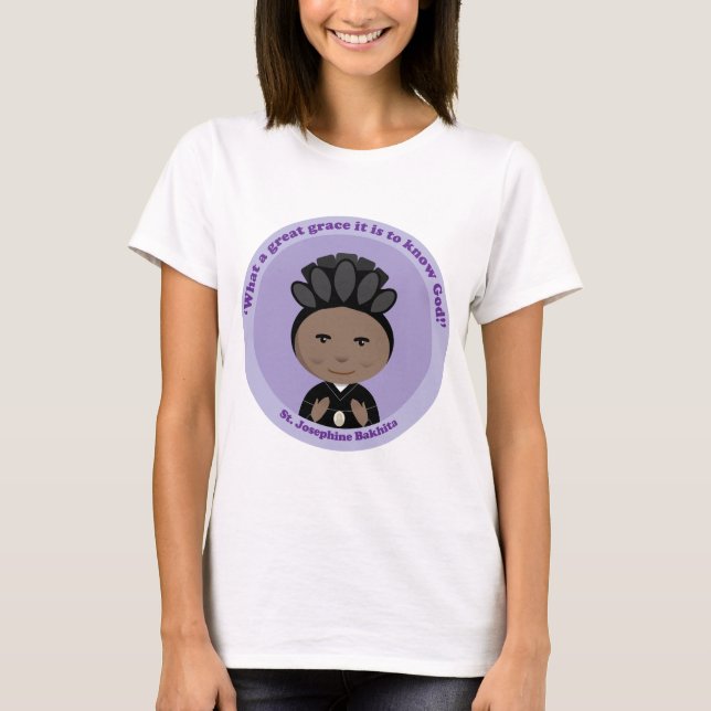 Camiseta St. Josephine Bakhita (Anverso)