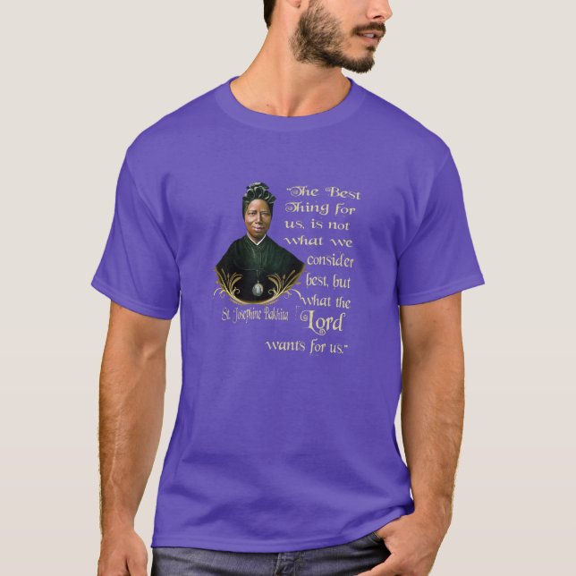 Camiseta St Josephine Bakhita Saint T-Shirt (Anverso)