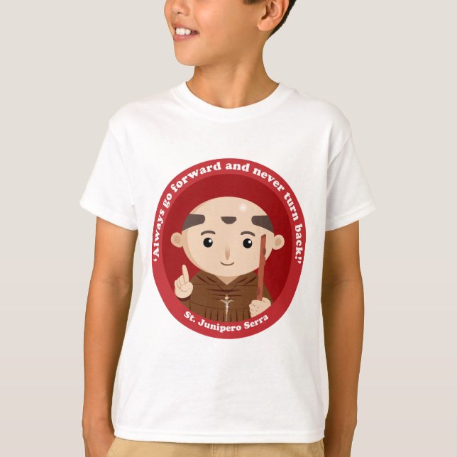 Camiseta St. Junipero Serra (Anverso)