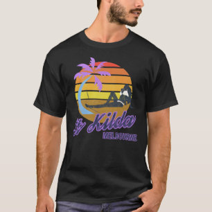 Camiseta St Kilda Beach Melbourne Victoria Australia Retro