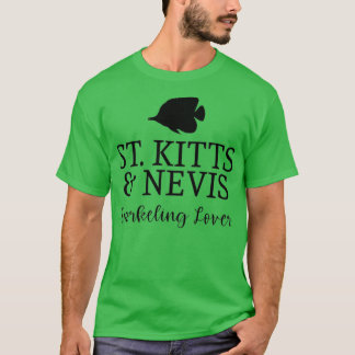 Camiseta St Kitts amp Nevis Snorkeling Lover