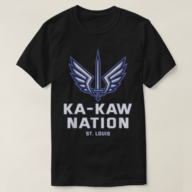 Camiseta St Louis Battlehawks Ka Kaw (Diseño del anverso)
