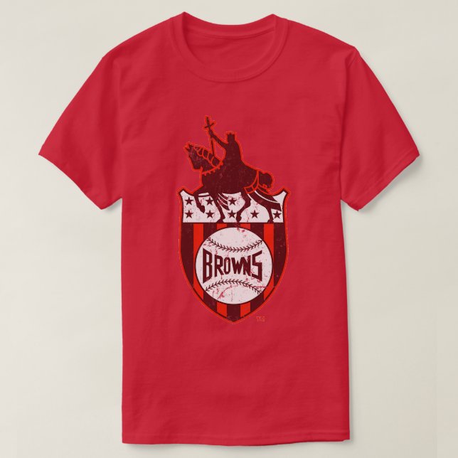 Camiseta St Louis Browns (Diseño del anverso)