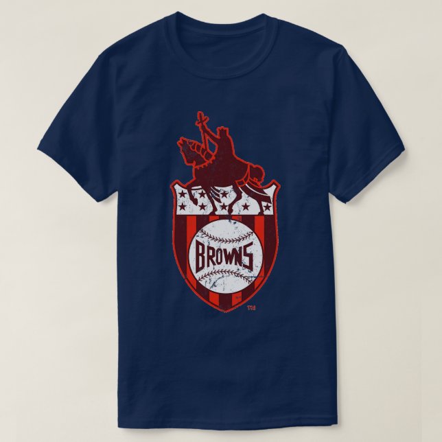 Camiseta St Louis Browns (Diseño del anverso)