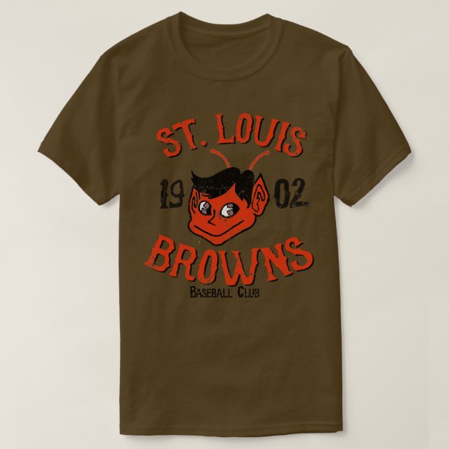 Camiseta St Louis Browns 1 (Diseño del anverso)