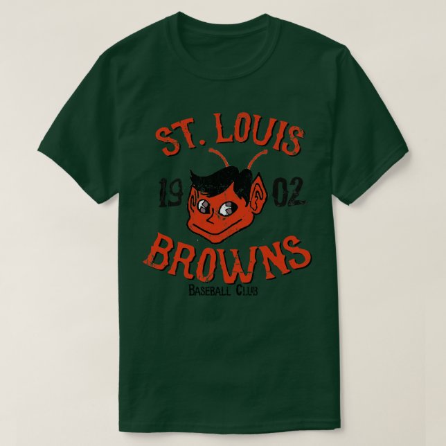 Camiseta St Louis Browns 1 (Diseño del anverso)