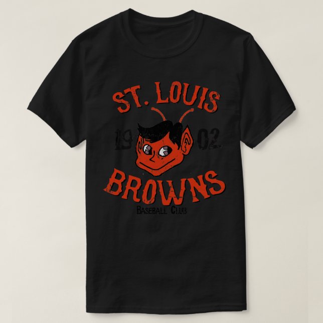Camiseta St Louis Browns 1 (Diseño del anverso)