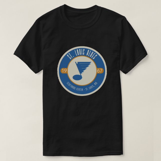 Camiseta St. Louis Hockey Blues T-Shirt (Diseño del anverso)