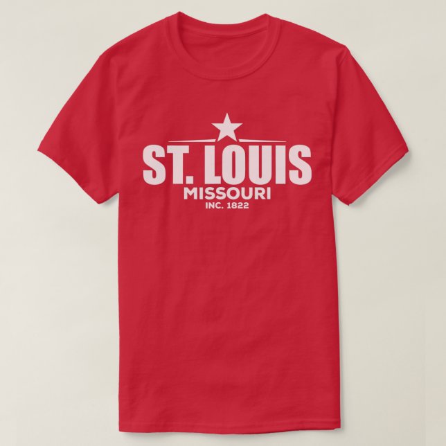 Camiseta St Louis Missouri  (Diseño del anverso)