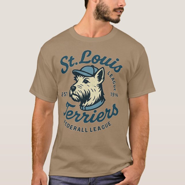 Camiseta St. Louis Terriers - Missouri (Anverso)