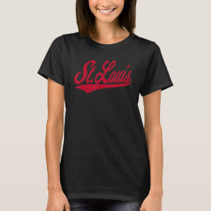 CAMISETA ST. LOUIS VARSITY SCRIPT VINTAGE RETRO SPORTS JERS