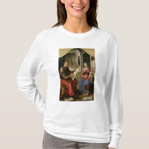 Camiseta St Luke que pinta a la Virgen, c.1545