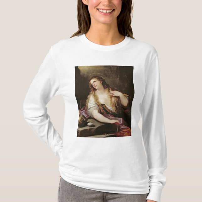 Camiseta St Mary Magdalena que renuncia las vanidades (Anverso)