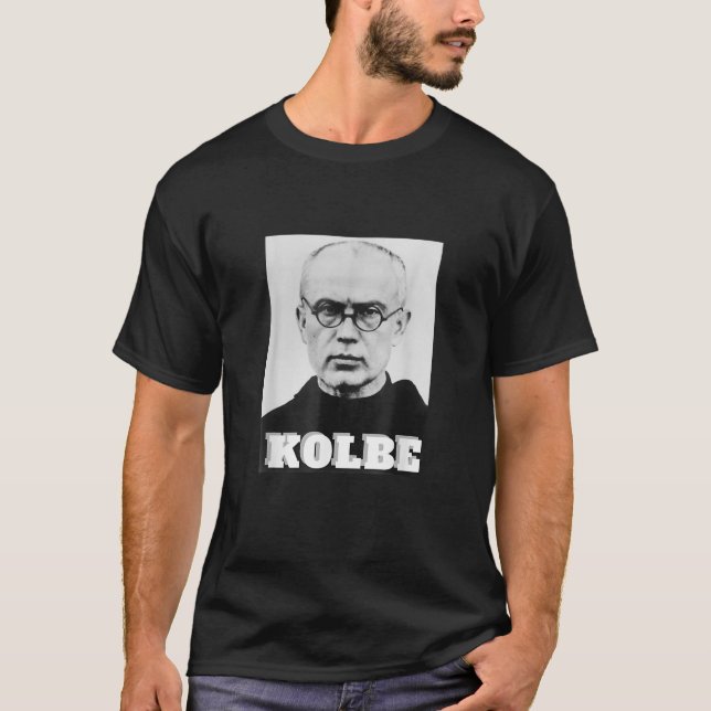 Camiseta St Maximilian Kolbe (Anverso)
