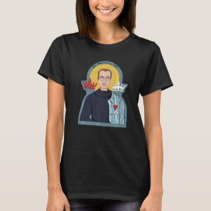 Camiseta St Maximiliano Kolbe Dos Coronas Católico Santo  P