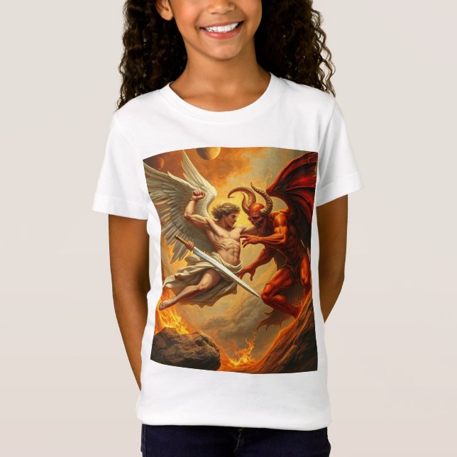 Camiseta St Michael el Chica Archangel (Anverso)