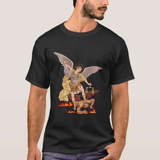 Camiseta St Michael The Archangel (Anverso)