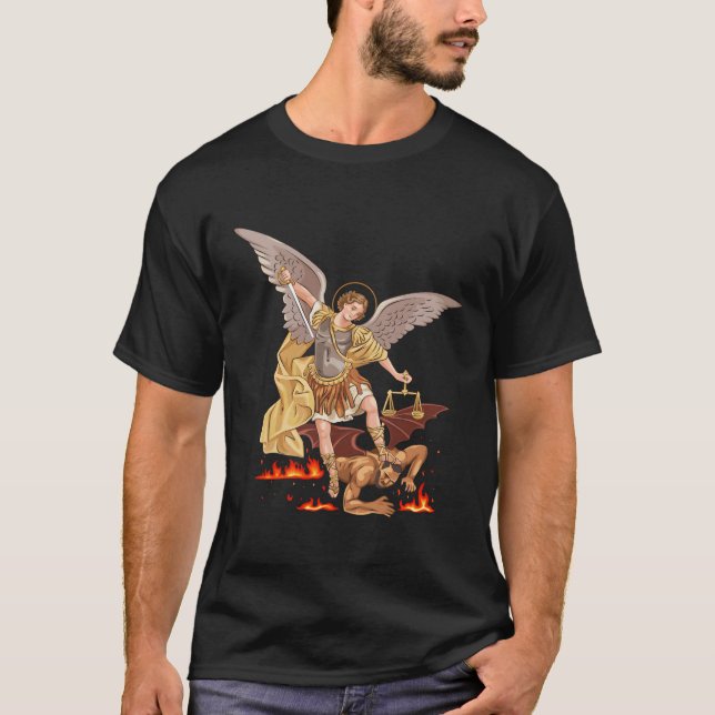 Camiseta St Michael The Archangel (Anverso)