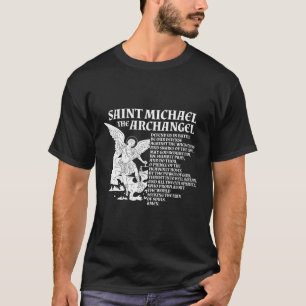 Camiseta St Michael The Archangel Prayer