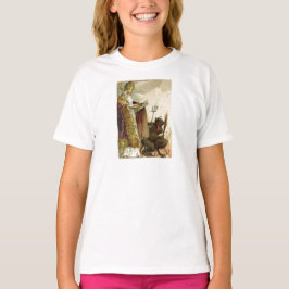 Camiseta St Nicholas Krampus Pitchfork Priest