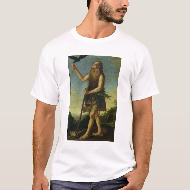 Camiseta St. Onuphrius (aceite en lona) (Anverso)